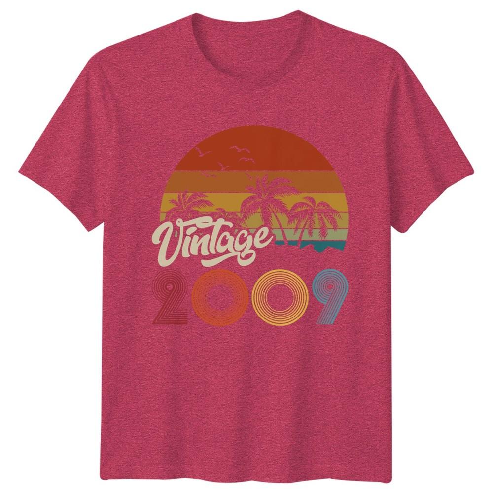 17th Birthday TShirt Vintage 2009 Birthday Party Gift Retro Tee For Unisex Unisex