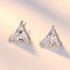 Triangular Zircon Stud Earrings Simple Zircon Star Geometric Triangle Stud Earrings Fashion Earrings