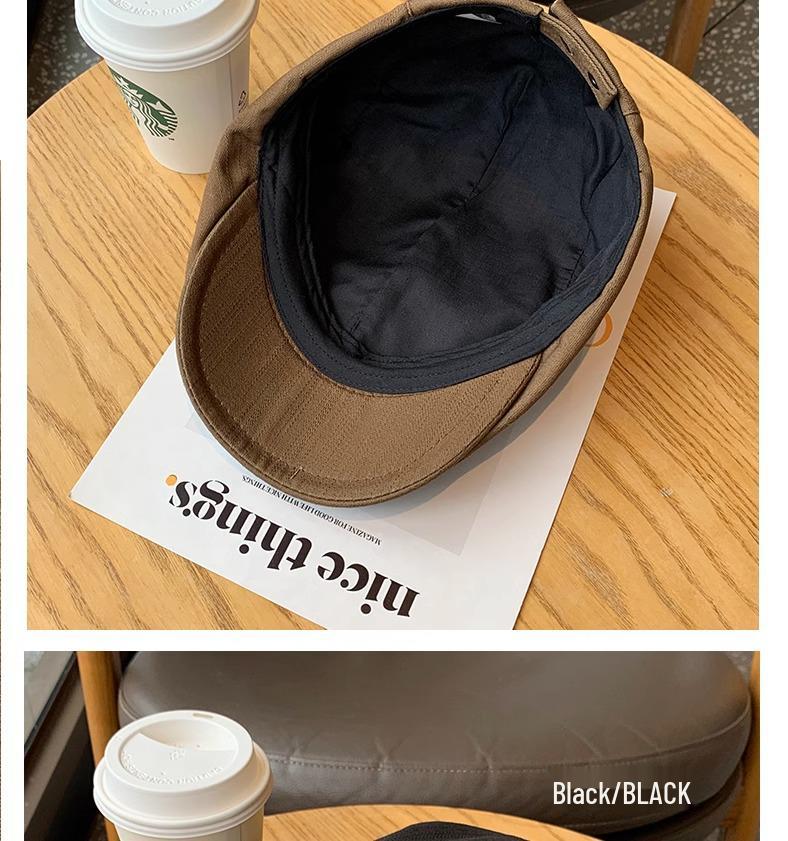 Винтажная японская летняя кепка-утка: Ретро уличный стиль для мужчин и женщин