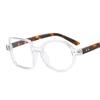 Fashion Round Glasses Frame Women Men Clear Lens Square Glasses Optical Spectacle Goggles Female Eyeglass