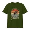 Flyfishing T Shirt Flyfisher Womens Fishing Fly Flies For Mom Just a Girl Who Loves vintage Washed Casual Stylish homme graphic