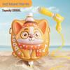 Kids' Cartoon Backpack Water Gun - Pump-Action Beach Play Toy, Perfect Children's Day Gift