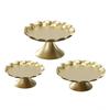 3Pcs Metal Cake Stand Set Dessert Tray Display Wedding Birthday Party Decoration Tiered Cupcake Stand Fruit Stand