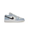 Детские кроссовки Air 1 Low GS Ice Blue Black Sail White 554723-401
