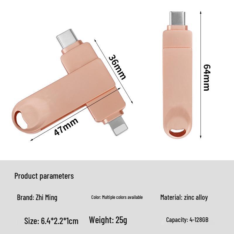 USB-накопитель для мобильного телефона Apple - Креативное хранилище большой емкости (8 ГБ/16 ГБ/32 ГБ) - Идеально для подарков и выставок.