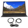 15.6inch Portable Laptop Monitor FHD 1080P IPS Display Dual Speakers Ultra Thin External Monitor