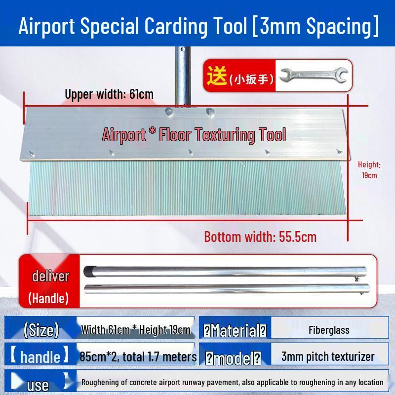 Concrete Pavement Texturizer and Anti-Slip Groover Roller Machine