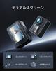 WOLFANG Экшн-камера 4K 20 МП Подводная камера с внешним микрофоном 40 м HDMI Пульт ДУ 2 x 1050 мАч Носимая для активного отдыха Множество креплений для GA120