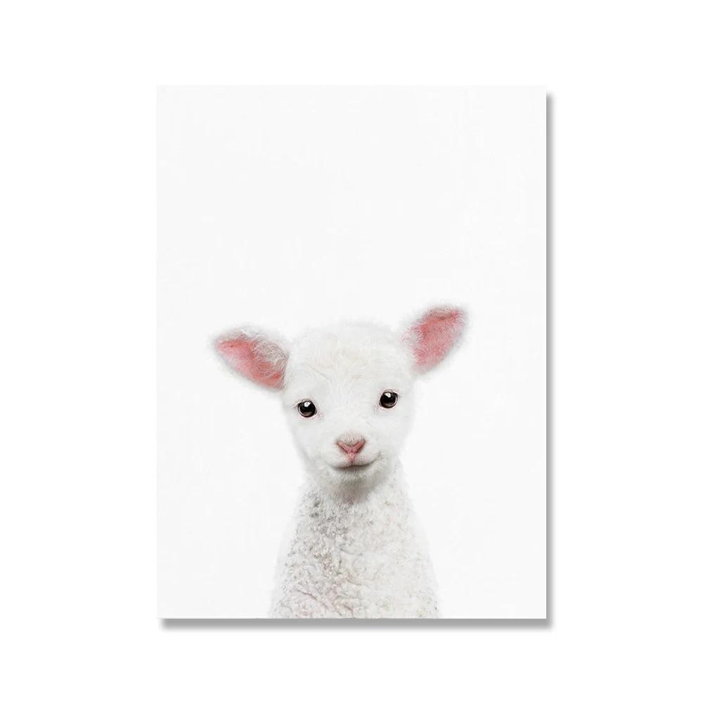 Towoto детский принт с животными, скандинавский постер, минималистичный холст, картина, сафари, детская настенная живопись, детские украшения для детской комнаты, фотографии без рамки