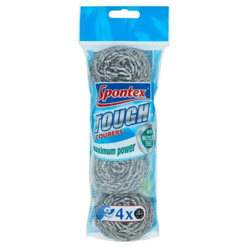 Spontex Tough Scouring Pads (Pack of 4)