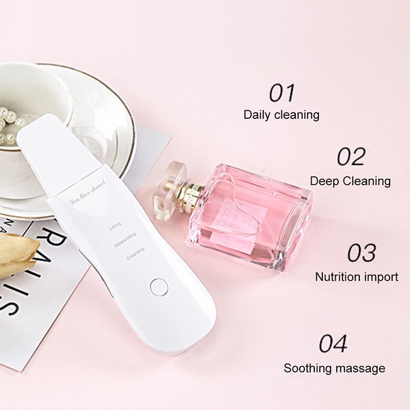 Blackhead Scraper Electric Pore Cleaner Acne Removal Exhaust Instrument Suction Wonder Ultrasonic Peeler