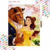 Disney Beauty and the Beast Diamond Paint Painting Art Kit Handmade DIY5D Home Decor Gift