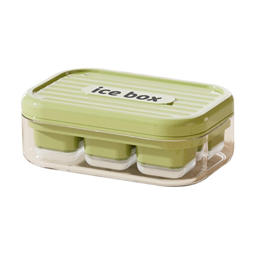 Stackable Ice Tray With Lid For Refrigerator Ice Storage Premium Food-Grade Safety Ice Tray For Perfect Party Beverage Solution