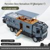 1:24 Модель автомобиля из сплава Nomad RV со звуком и светом, Игрушка с инерционным механизмом для детей