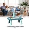 Светодиодный проектор, художественный стол для рисования, игрушка для детей, доска для рисования, обучение
