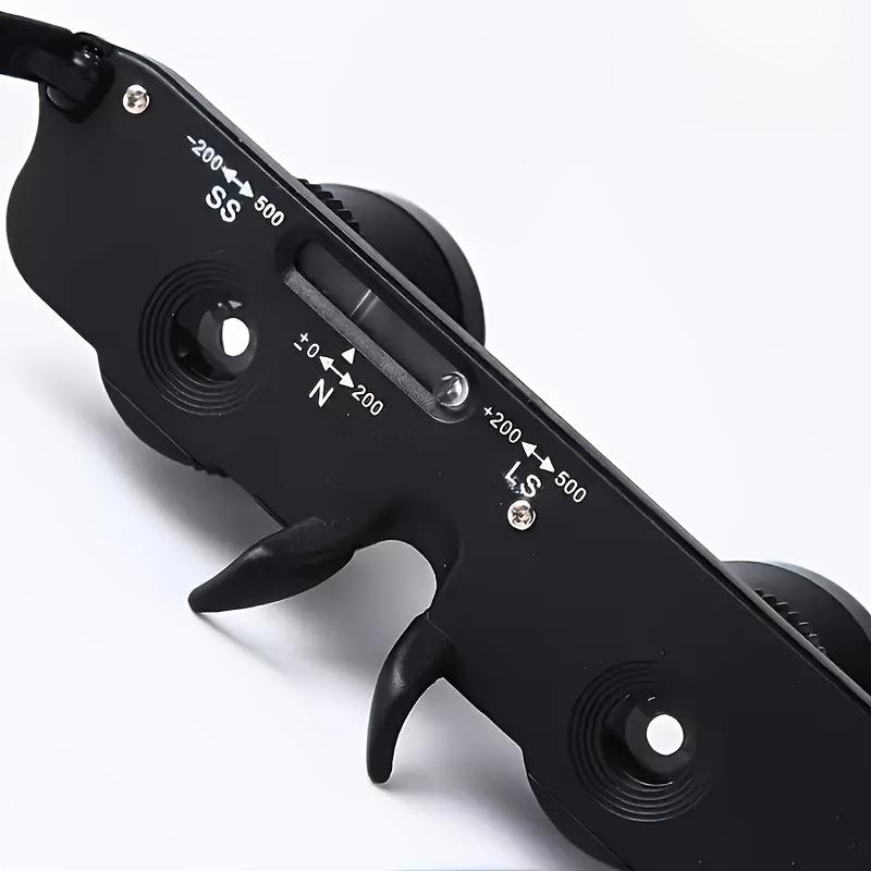 Рыболовный бинокль-телескоп HD с креплением на голову 3-в-1 с регулируемым окуляром для охоты, наблюдения за птицами, доступен для близорукости/астигматизма