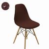 Jacquard Shell Chair Cover Stretch Dining Chair Cover Seat Covers Slipcover Furniture Protector Hotel Home Living Room Removable