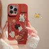 С Новым 2023 годом кролик мультфильм смайлик богатый милый чехол для телефона для Iphone Xr Xsmax X 11 12 Promax Xsmax Xr X 14 Pro Max 13 чехол