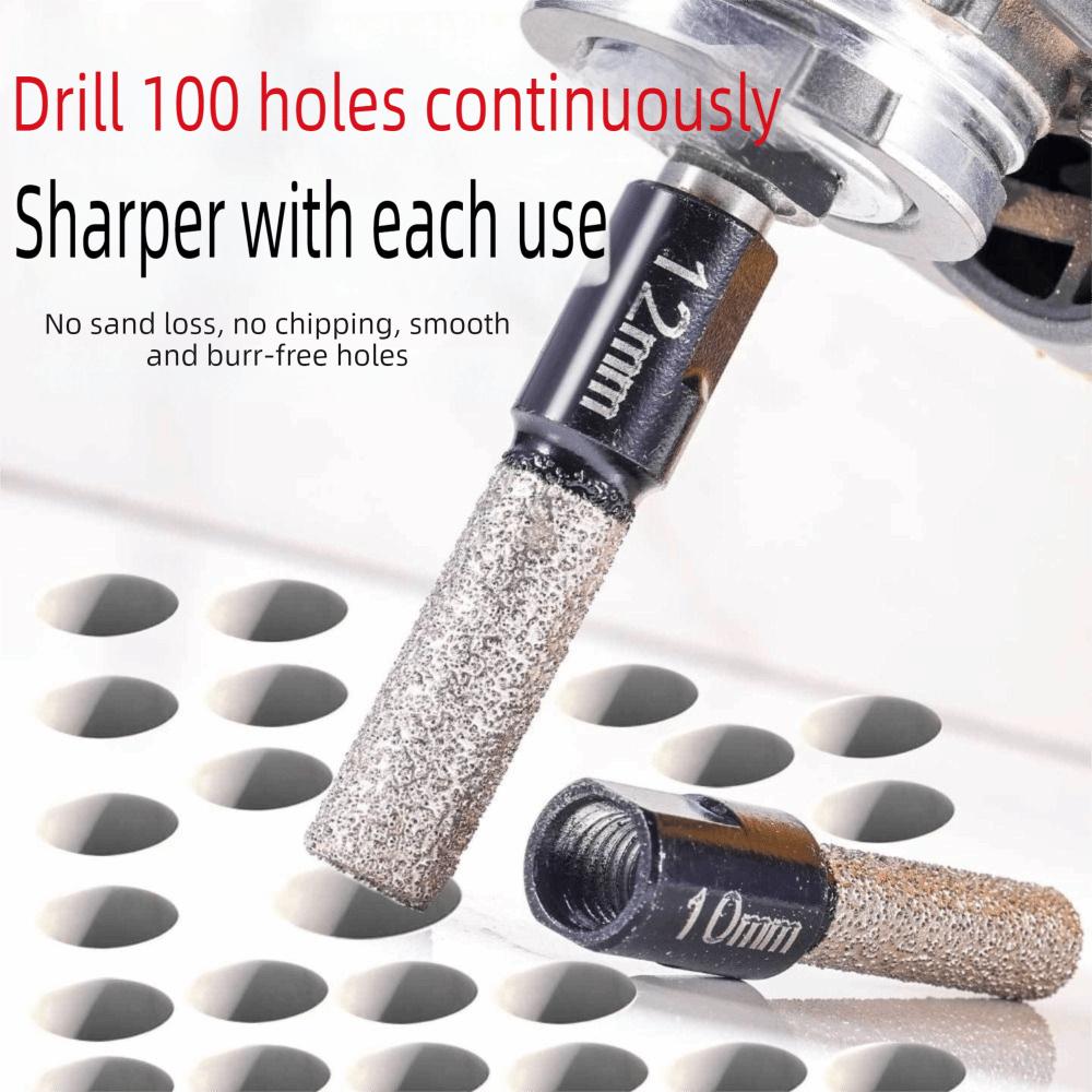 6-12mm Angle Grinder Dry-drilling Bit M10 Hole Openers for Drilling and Grinding
