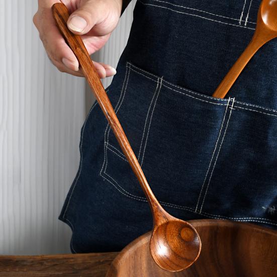 Useful Non-Stick Multipurpose Reusable Cooking Mixing Stir Spoon Dessert Spoon Kitchen Supplies Mixing Spoon