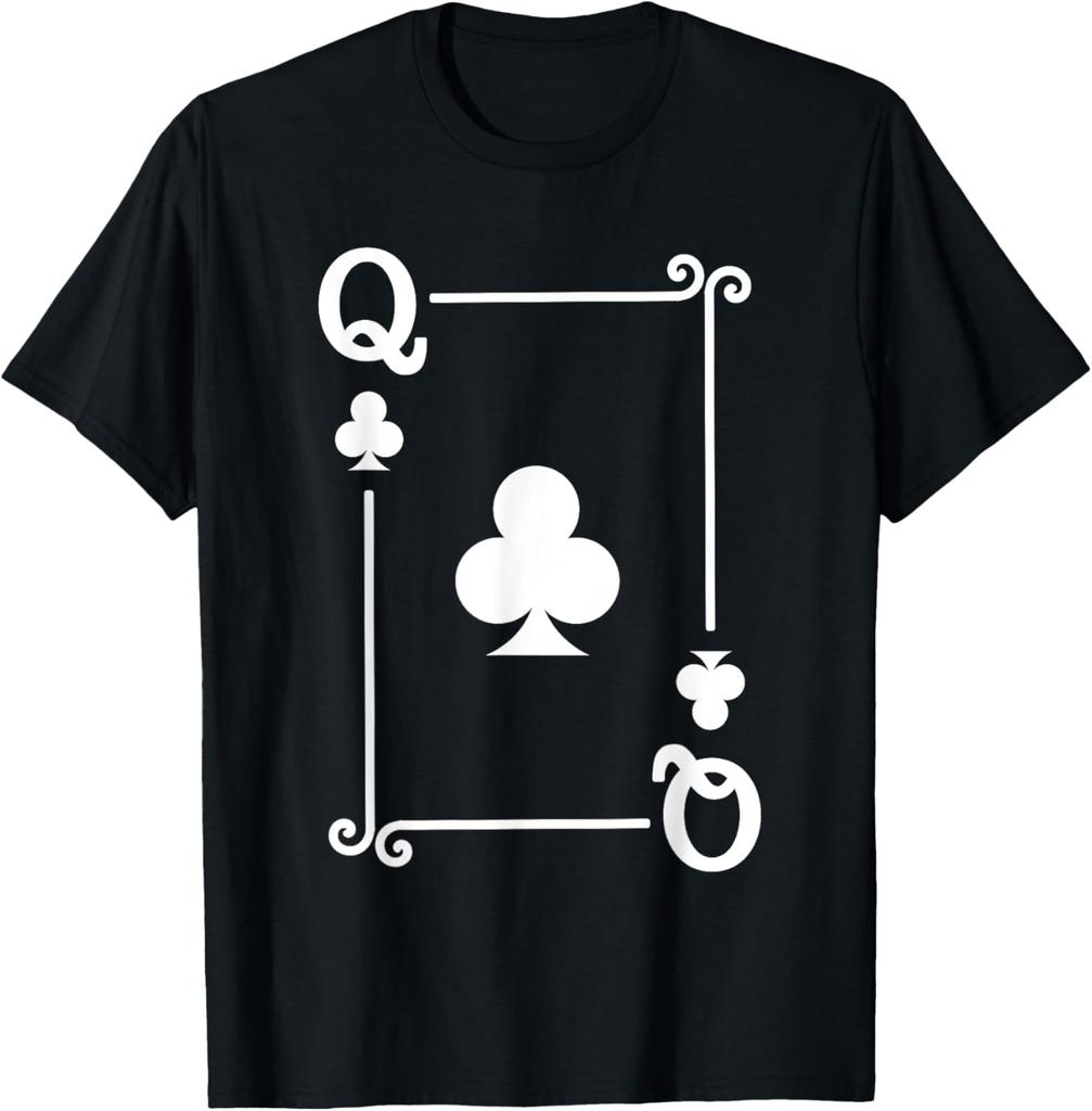 Playing Plum Blossom Cards Costume AceKQJ1098765432 Diamonds Card Poker TShirt Streetwear Graphic T Shirts