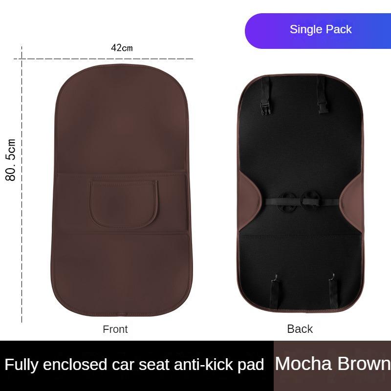 Car Seat Back Protector Cover For Children Universal Auto Backseat Anti Kick Pad Waterproof Kick Mat Backrest Protective Pad