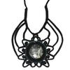 Necklace Macrame Agate Handmade Pendant Necklace Natural Thread Choker Jewelry