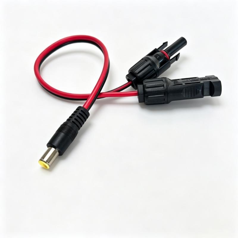 Солнечный адаптерный кабель MC4S на DC7909 с адаптером DC8020, провод 14AWG для портативных зарядных станций