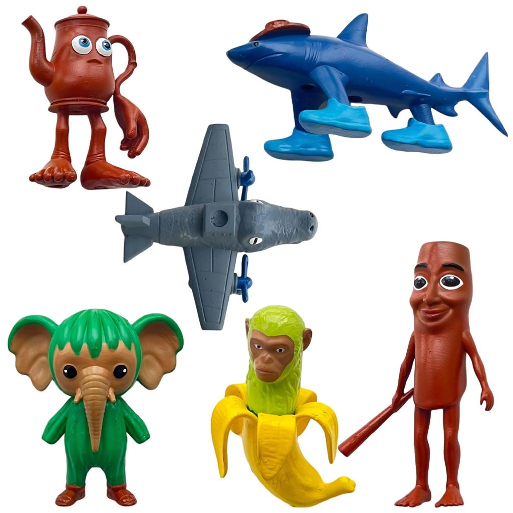 6 шт. Маленький набор кукол, украшения, модель куклы, украшение из АБС-пластика, детская игрушка, подарок