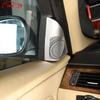 Stainless Steel Car Styling Door Stereo Speaker Tweeter Covers Stickers Trim For BMW 3 Series E90 2005-2012 Auto