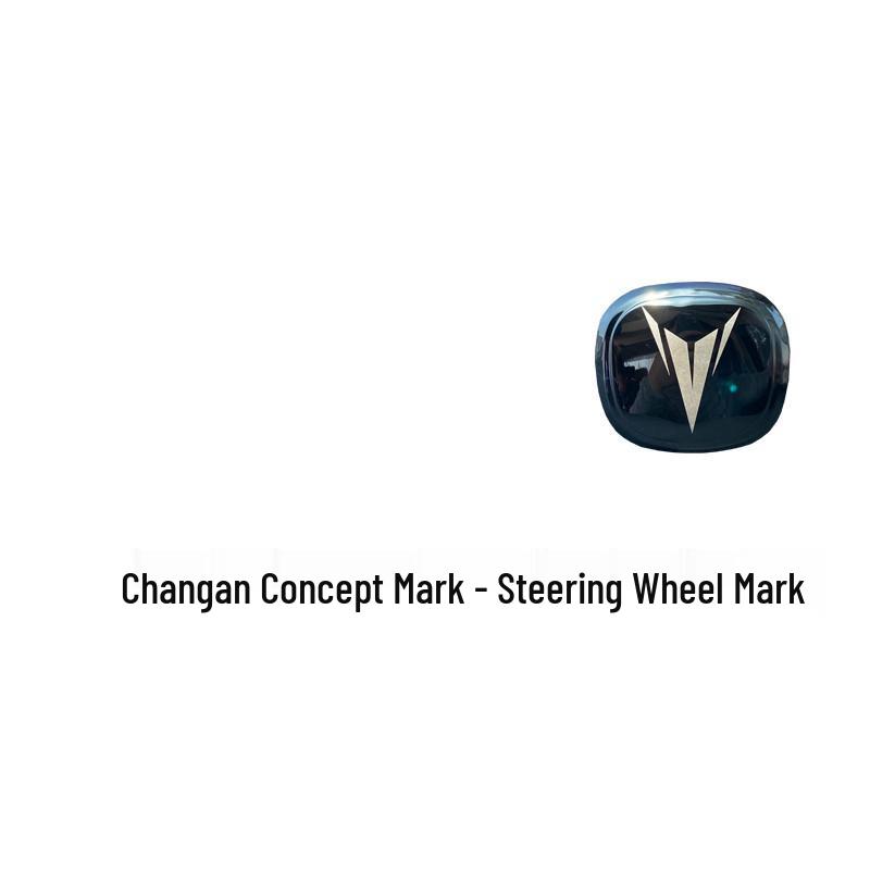 Наклейка с логотипом автомобиля Changan для UNI-V/K/T, EADO, CS75plus, CS35, CS55, CS85, Ruicheng - Черная Модификация.