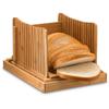 Foldable Bamboo Wood Bread Slicer Cutter Toast Loaf Cutting Guide Slicing Maker