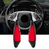 Corvette C7 Paddle Shift Real Carbon Fiber Shift Paddle for Chevrolet Camaro T-carbon Covers, Extensions, Black, 2013-2023