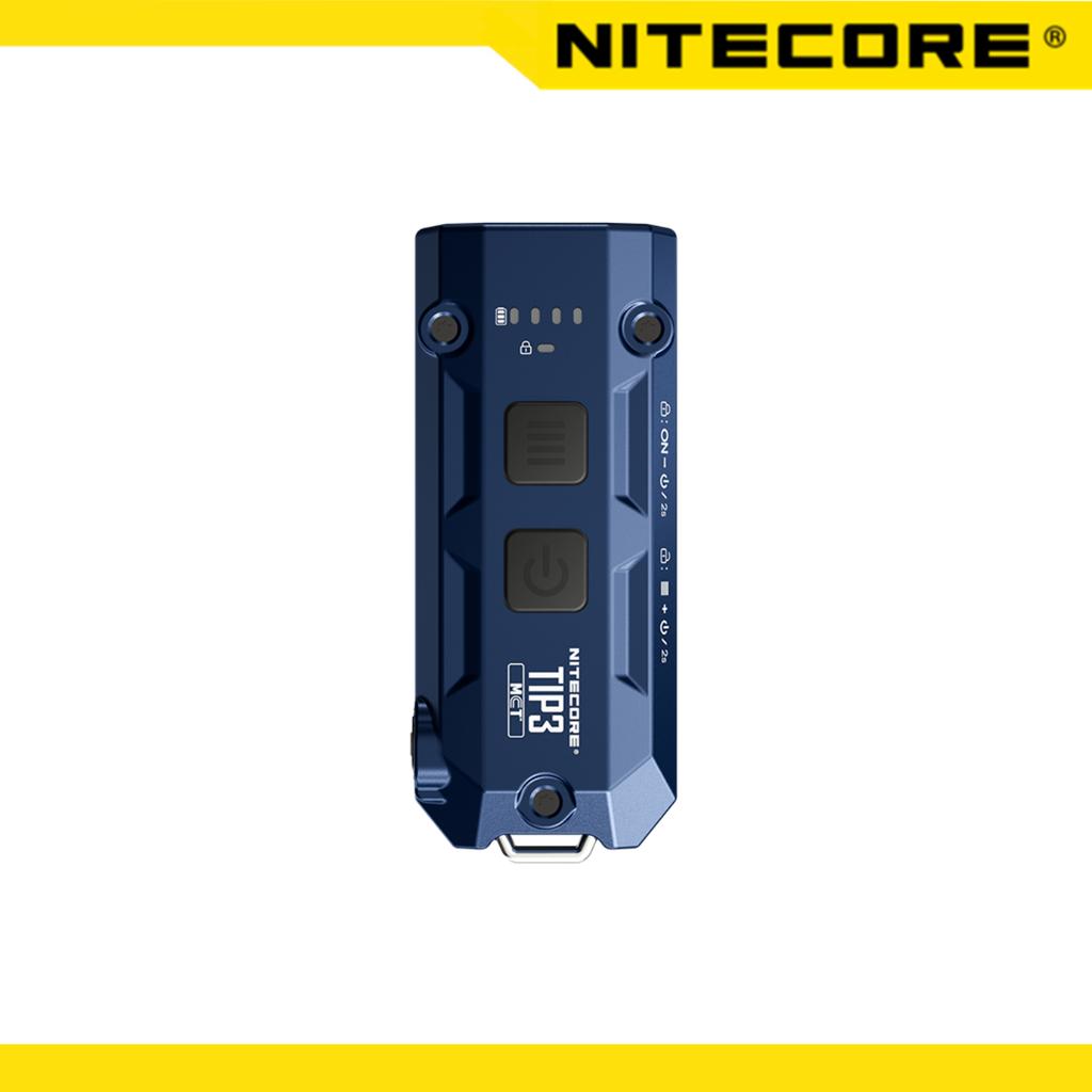 Nitecore TIP3 Flashlight 2026 Keychain Poket Lamp Key Light Portable EDC Light Build-in Battery Camping Torch Light Lantern