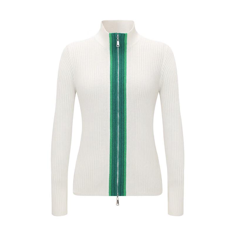 Navigare Women's 100% Wool Casual Knit Cardigan