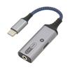 Адаптер для наушников и зарядного устройства USB C на 3,5 мм 2 в 1 Type C на Aux o Jack и PD 60 Вт Fast