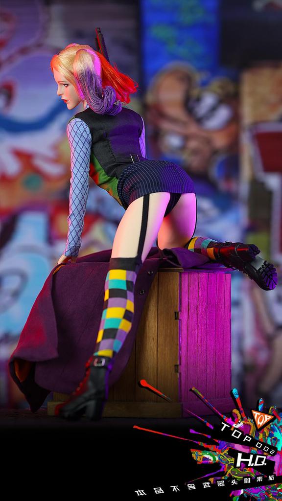 Совместимо с телом TBLeague для масштабной фигурки офисной леди OL Красивый сексуальный комплект одежды и носков, в комплект не входят обувь и [TOYBARJAPAN] 1/6