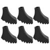 6PCS Walking Sticks Tips Protectors Antislip Trekking Pole Foot Cover for Outdoor Hiking