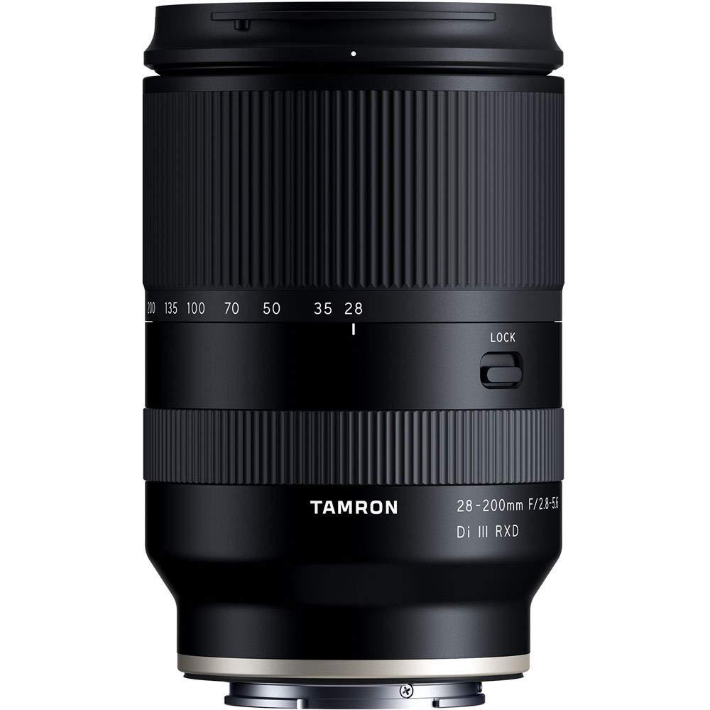 Tamron 28-200mm F2.8-5.6 Di III RXD E-mount for Sony Mirrorless Full Frame or APS-C Model Number: AFA071S700 Black