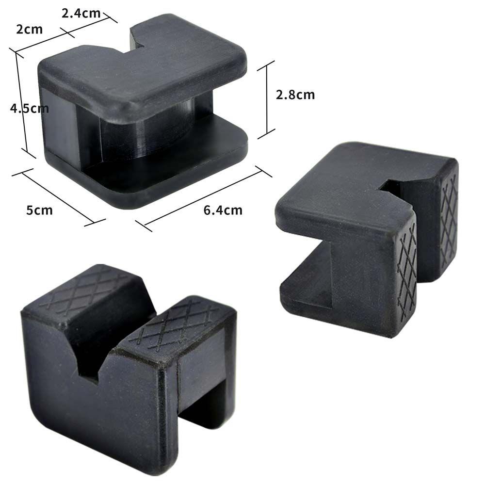 Universal Floor Adapters Frame Rail Pinch Rubber Pads Car Repair Tools Car Lift Jack Stand