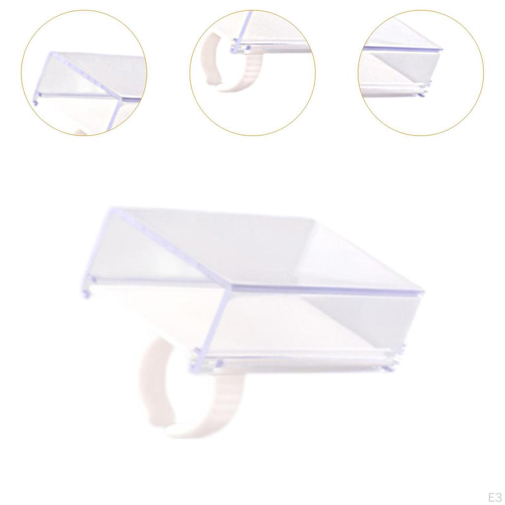 Fake Eyelash Tray Extension Pallet Display Board Mini Multiuse with Dustproof Cover