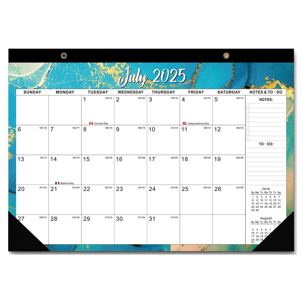 Просторный настенный календарь Креативный месячный планер Календарь на 18 месяцев Семейное планирование