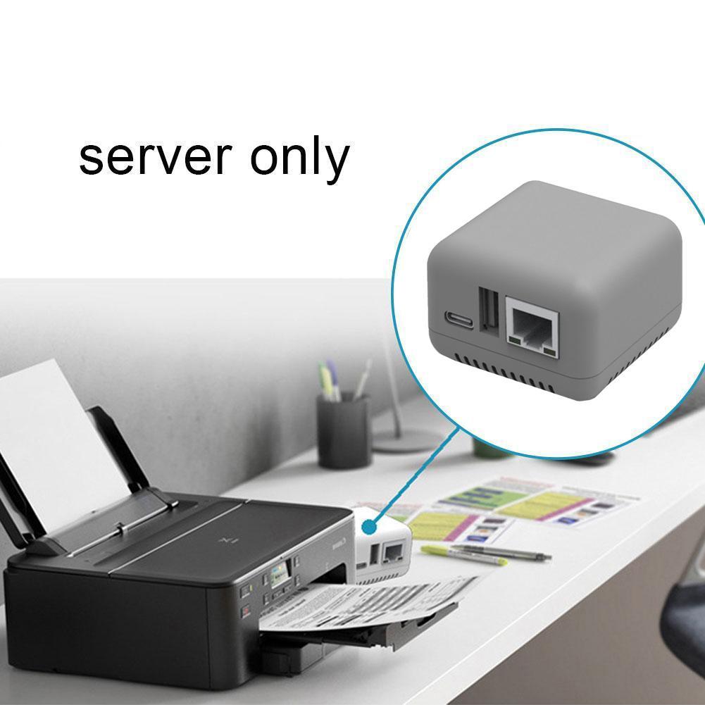 NP330 Мини-сервер печати USB 2.0 Сетевой сервер печати Подключение Простое Печатание (Сетевая/WIFI версия) Принадлежности для печати
