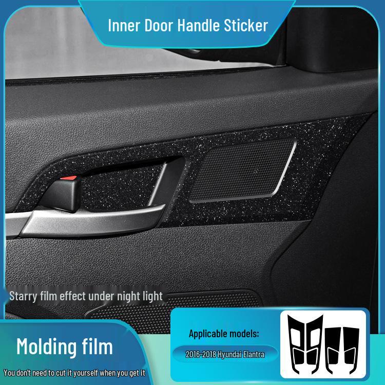 Starry Sky Frosted Film for 2016-2020 Hyundai Elantra Interior Modification - Free Replacement for Damaged Stickers