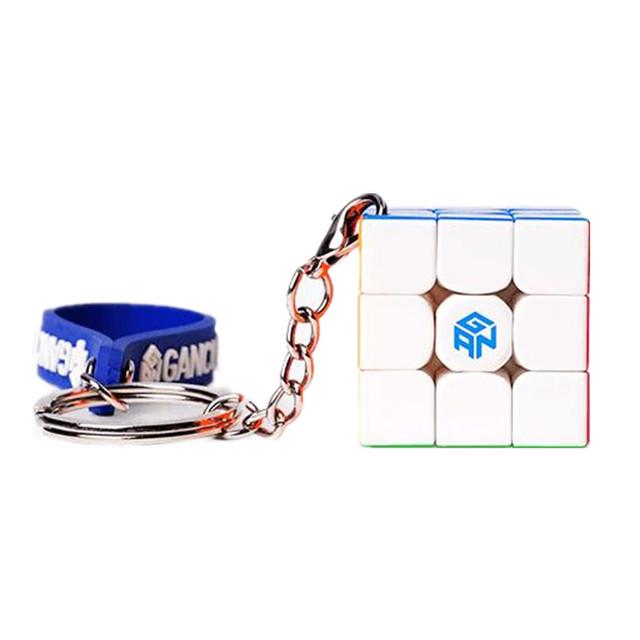 GAN330 Keychain Cube 3x3x3 Magic Cube 3x3 Speed Cube Puzzle Gans 3x3x3 Cube GAN 330 Mini 30MM Size Magic Cube Toys