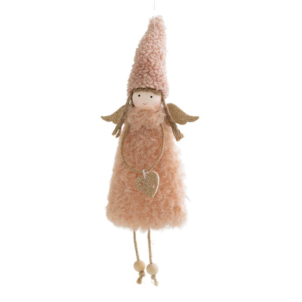 Multicolor Christmas Hanging Decoration Decorative Pendants Home Decoration Plush Girl Drop Ornament Party Favors