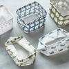 1Pc Cotton Linen Fabric Waterproof Desktop Sundries Basket Storage Box Cosmetic Toy Organizer Underwear Socks Clothes Storagebag
