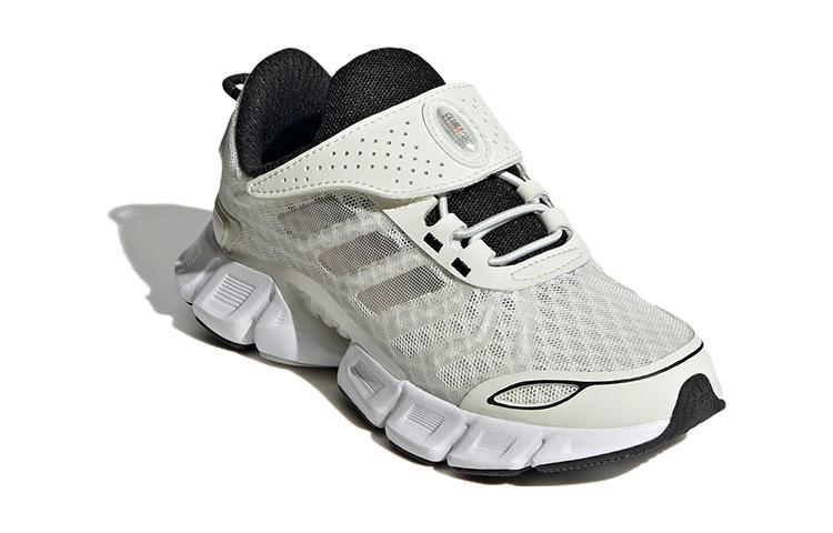 adidas Износостойкие дышащие низкие детские кроссовки для бега Серый Белый Детские GZ4026