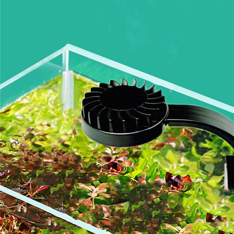 Usb Charging Small Fishbowl Led Light With Separate Power Switch High Brightness Clip-type Mini Water Grass Lamp Aquarium