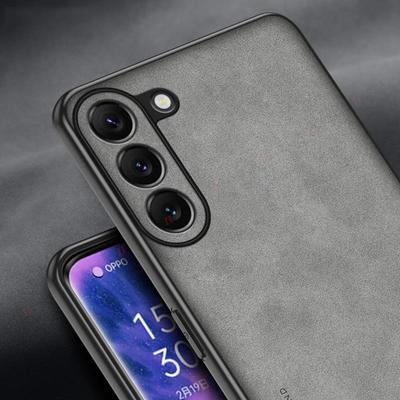 Чехол из овчины для Samsung A54 A15 A05 A34, мягкий силиконовый чехол-бампер для телефона Galaxy S24 Plus S23 S22 Ultra S21 FE, тонкий чехол для телефона